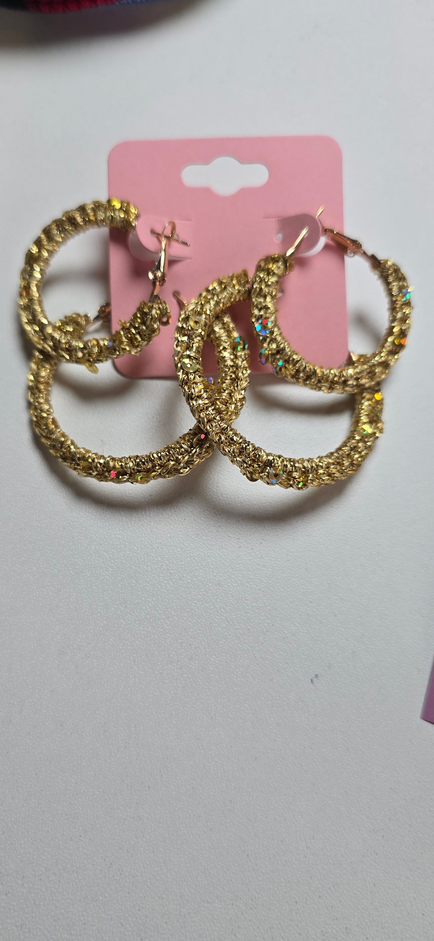 Mini double glam Crochet Hoopz