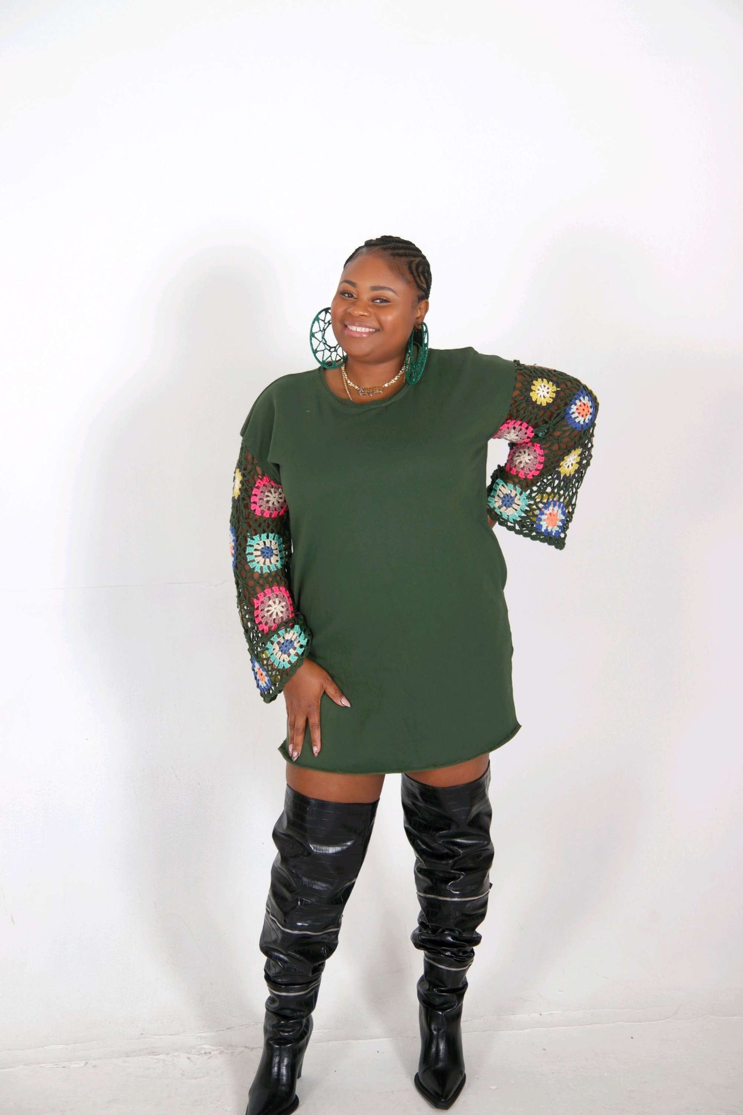 Not your granny sweatshirt dress image 1