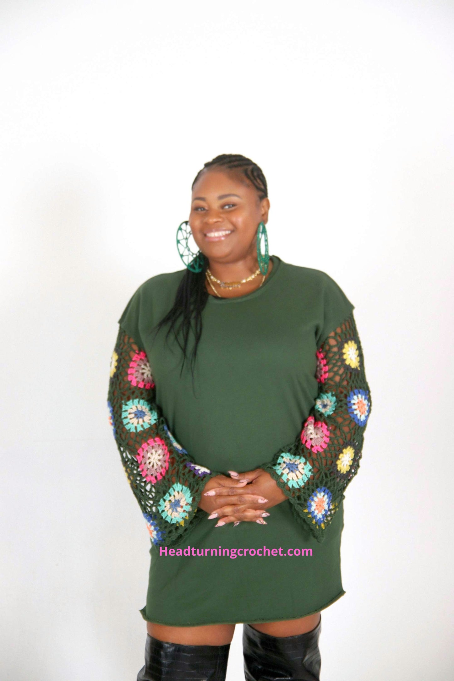 Not your granny sweatshirt dress image 0