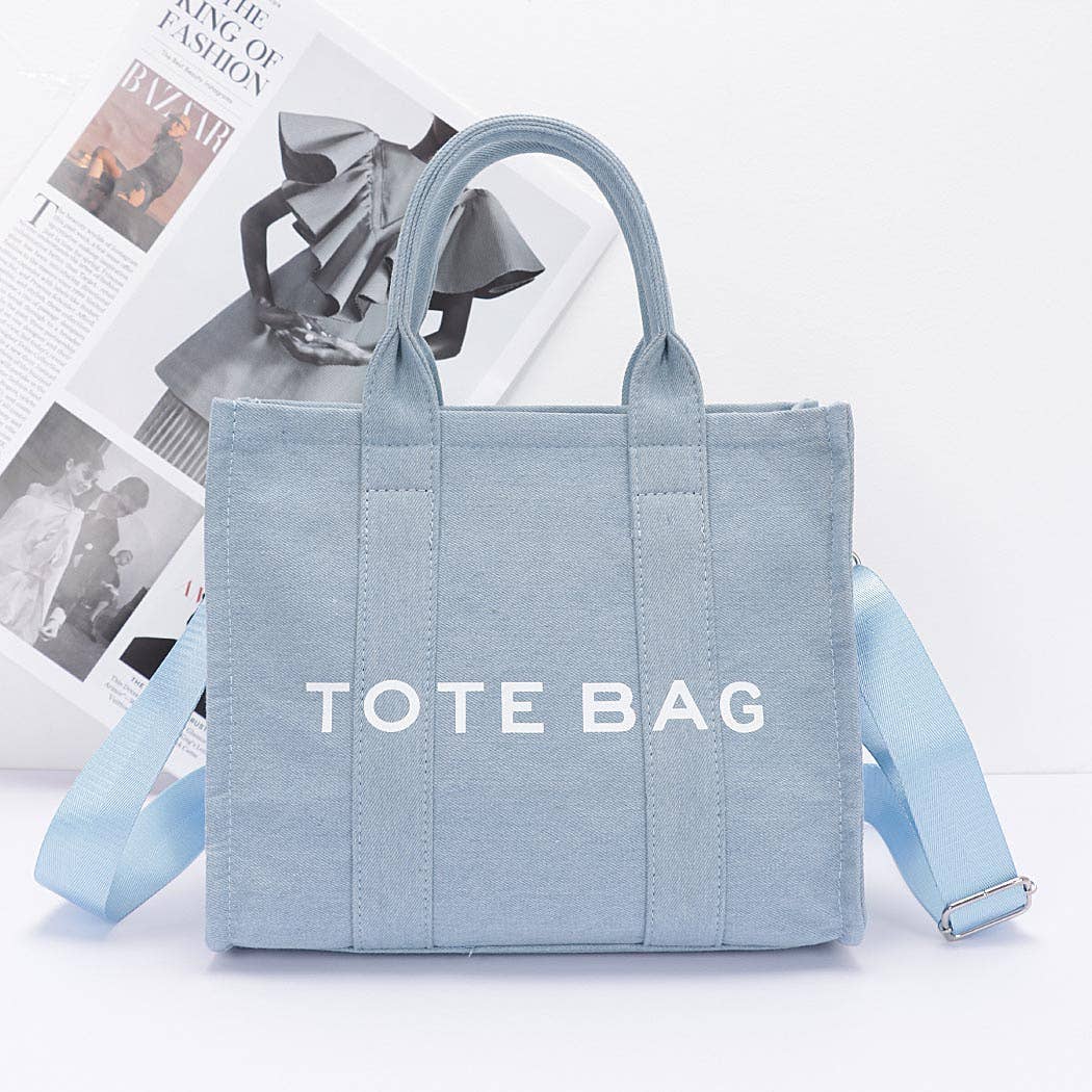 Denim Tote Bag