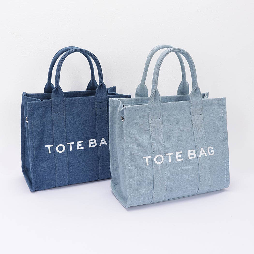 Denim Tote Bag