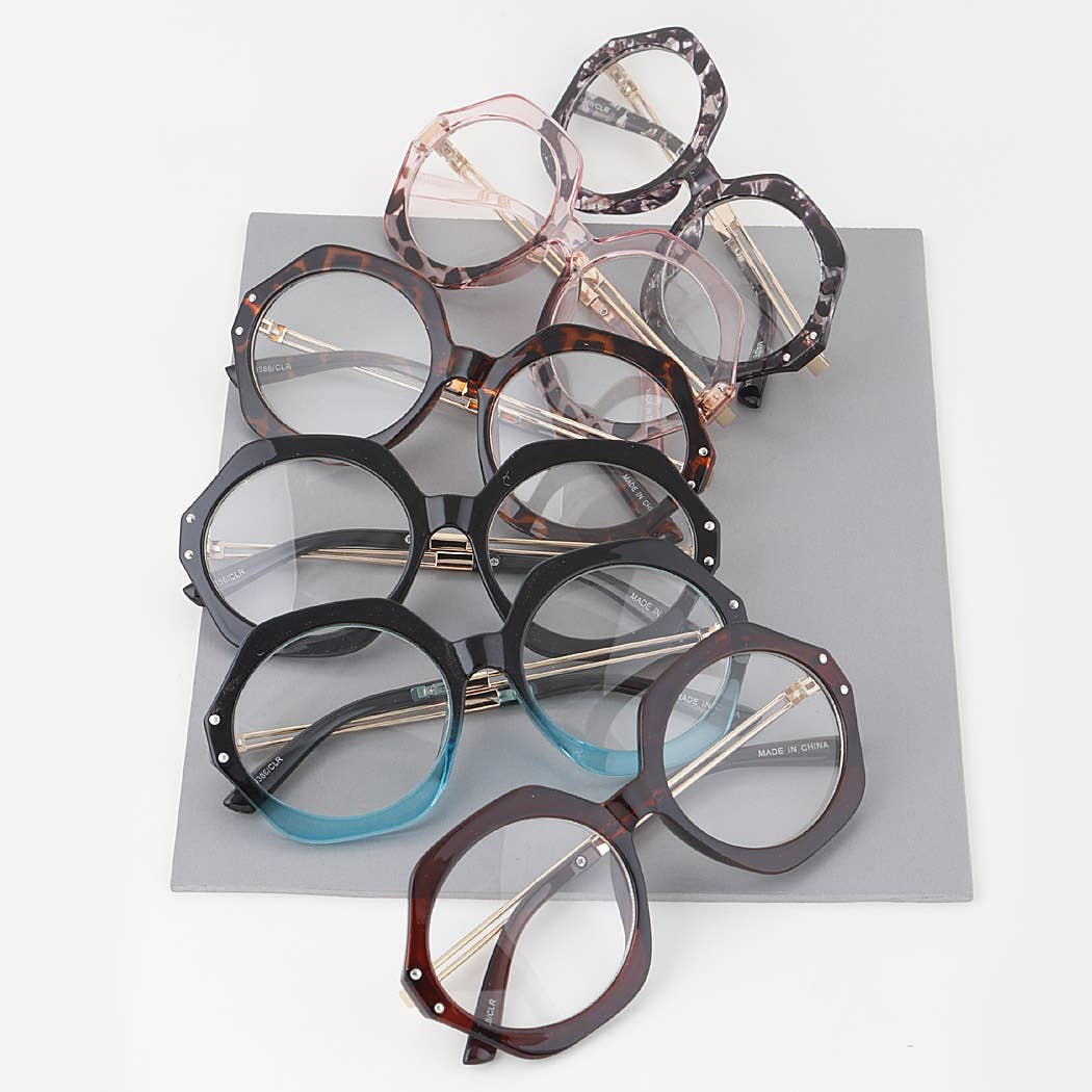 Modern Tortoise Round Sunglasses