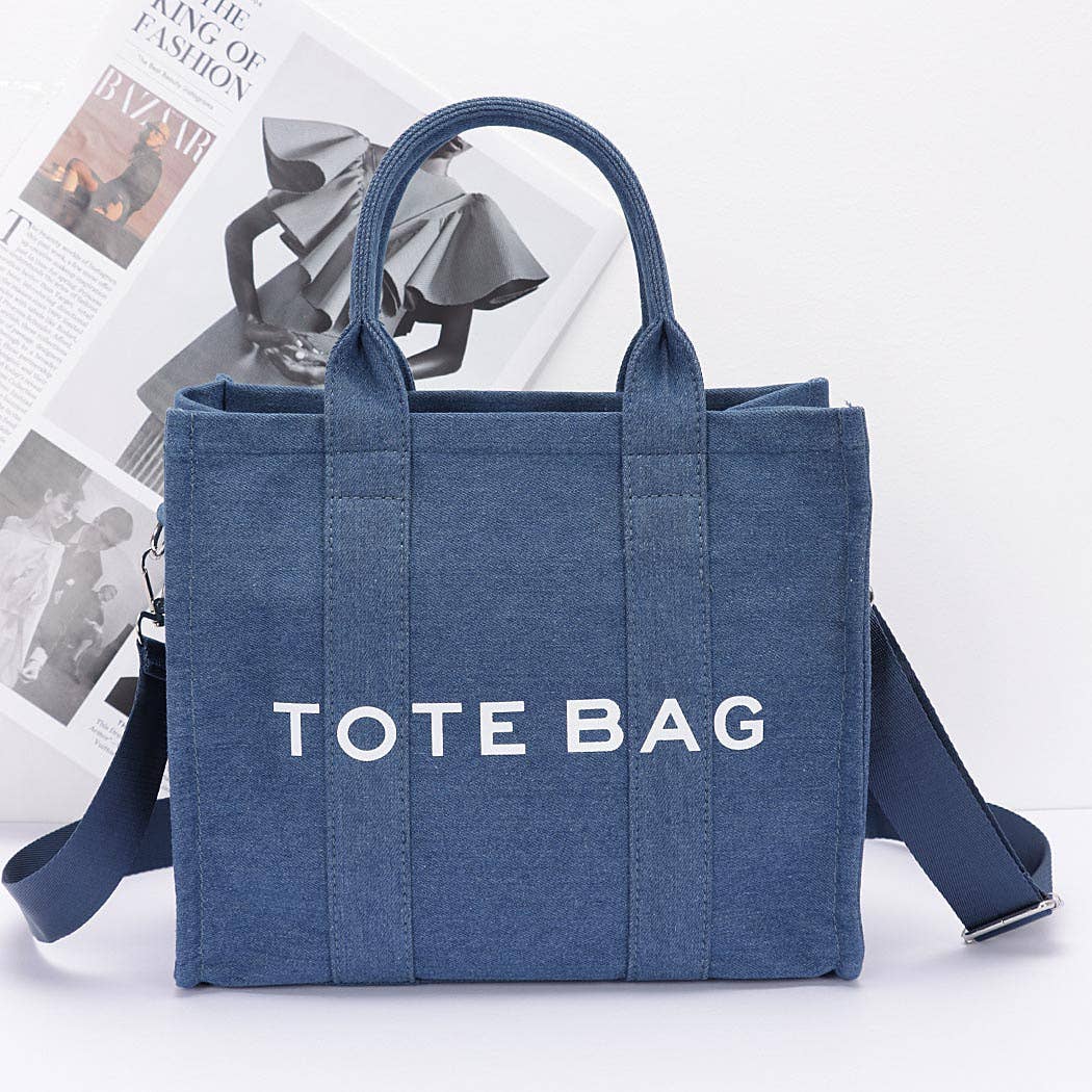 Denim Tote Bag