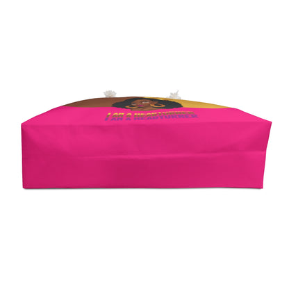 I Am a Headturner Weekender Bag – Bold Crowned Queen Travel Tote