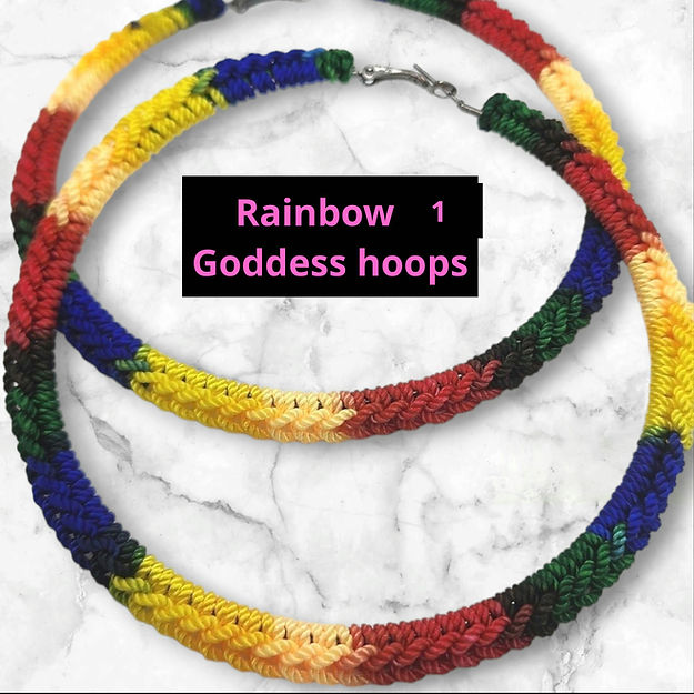 Goddess crochet hoopz