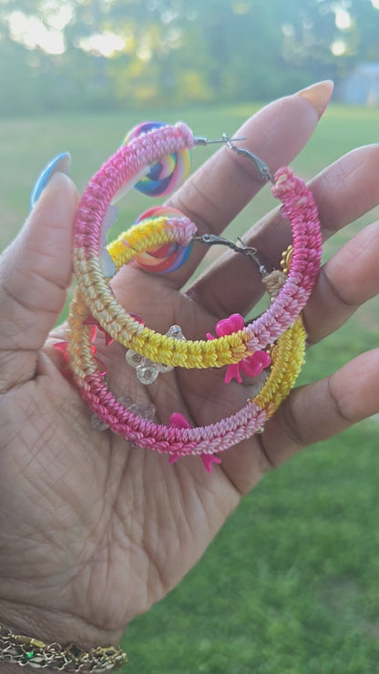 Charmed Goddess Hoopz earrings